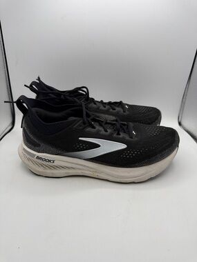 Brooks GLYCERIN 23 GTS men’s 11.5 2E wide shoe Black Athletic Running Shoes S5